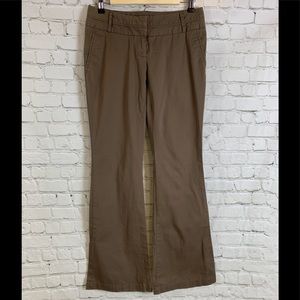 The Limited Brown Sexy Drew Pants Size 2